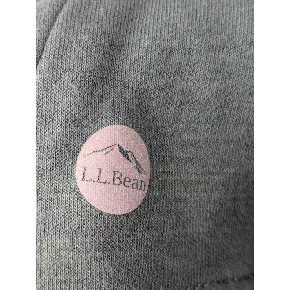 LL Bean Hoodie Mens XXL Slightly Fitted Green 2XL Hooded Pullover Stretch - Picture 10 of 13